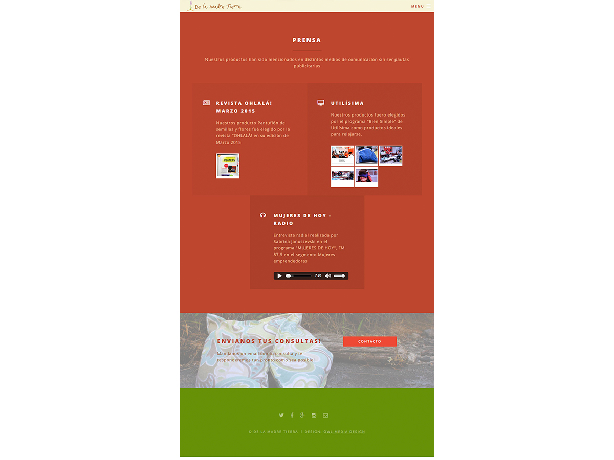 De la Madre Tierra project image
