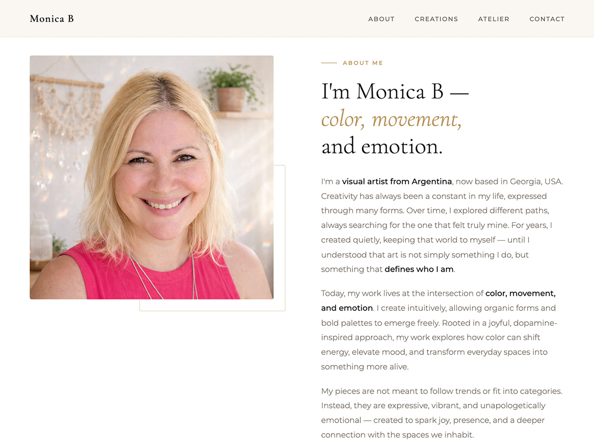I'm Monica B project image