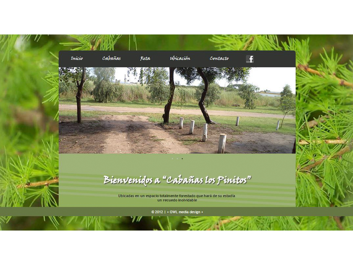 Los Pinitos website preview